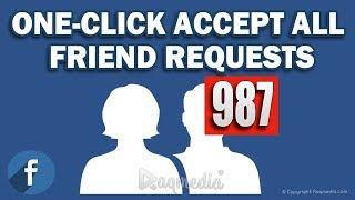 How To Confirm All Friend Requests on Facebook At Once