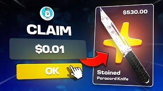 I turned $0.01 into a KNIFE!