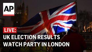 UK Election LIVE: Voters hold election results watch party in London