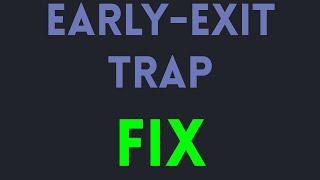 HOW TO FIX EARLY-EXIT TRAP FIVEM