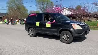 MCES teacher parade in Riverview March 2020