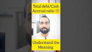 Ratio analysis || Balance sheet Analysis || Financial Analysis by CA Ankush Jain- Total debt/EBITDA