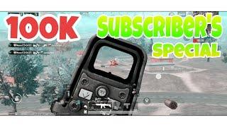 100 SUBSCRIBER'S SPECIAL MONTAGE TRYING MY BEST PUBG MOBILE UTTU