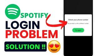 How To Fix: Spotify Check Your Phone Number Problem 2023