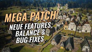 Manor Lords Patch: Riesiges Update für alle - Features, Balance, Bug Fixes