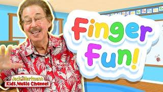 Finger Fun! | Hand and Finger Dexterity Exercises for Kids! | Jack Hartmann