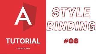 #8. Angular  Tutorial - Style Binding