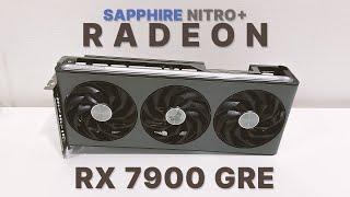 SAPPHIRE RADEON RX 7900 GRE Nitro+ Review | 7900 GRE Undervolting