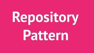 Repository Pattern with C# and Entity Framework, Done Right | Mosh