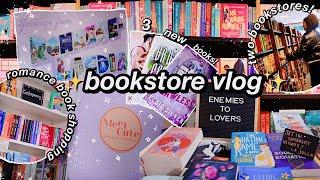 Romance Bookshopping Vlog  | Meet Cute Romance Bookshop + B&N | Hauling 3 New Romances 
