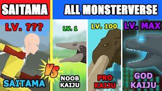 Saitama vs All MonsterVerse Kaiju | Hero Animation