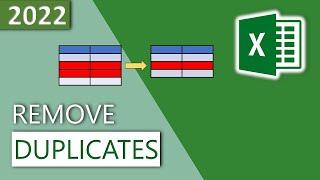 How to Remove Duplicates in Excel