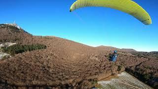 Parapente - Marche et vol au Puy de Dôme - 29 Décembre 2024