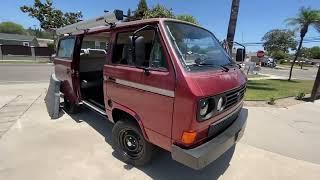 1987 Vanagon GL Tin Top in Southern California