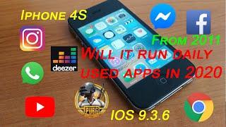 IPHONE 4S testing daily used apps in 2020.. will it work? Facebook Instagram PUBG WHATSAPP Deezer ..