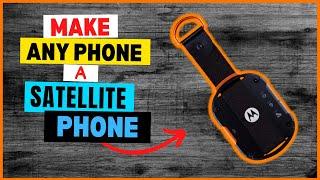 RUGGED GADGET Turns Any Phone into a SATELLITE PHONE! (Bullitt Motorola Defy Satellite Link)