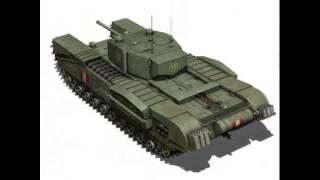 Churchill MK.III 3D model from CGTrader.com