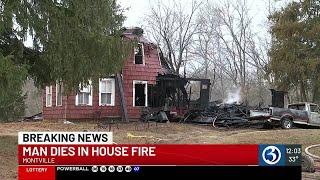 VIDEO: One dead in Montville house fire