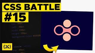 ️CSS BATTLE️ - #15 Fidget Spinner