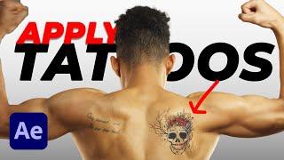 How to Add Realistic Tattoos to Skin with Mocha Pro in Adobe After Effects