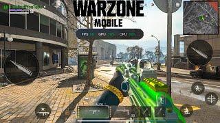 WARZONE MOBILE EUROPE 60 FPS SMOOTH GAMEPLAY