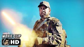 Shootout Fight Scene | AGENT RECON (2024) Chuck Norris, Movie CLIP HD