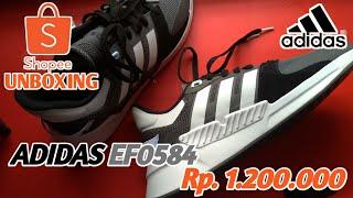 Shopee Haul || Unboxing Sepatu Adidas Run 90s EF0584