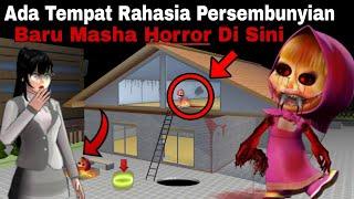 ADA TEMPAT RAHASIA BARU PERSEMBUNYIAN MASHA HORROR DI SINI⁉️ATAS LOTENG | SAKURA SCHOOL SIMULATOR