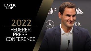 Roger Federer Press Conference | Laver Cup 2022