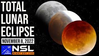 Total Lunar Eclipse LIVE  | November 8, 2022 | New York | Kopernik Night Sky LIVE