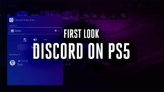 First look at Discord on PS5