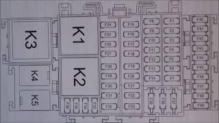 LADA XRAY - Блок предохранителей и реле салона.