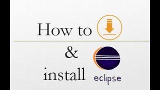 How to Download and install Eclipse IDE for Java | Java tutorials for beginners part #08