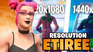 COMMENT AVOIR LA MEILLEURE RÉSOLUTION ÉTIRÉE DANS FORTNITE ! (BOOST FPS & 0 DÉLAI )