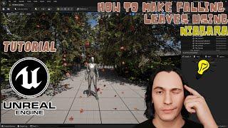 Create Realistic Falling Leaves in Under 5 Minutes | Unreal Engine 5 Niagara Tutorial