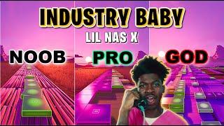 Lil Nas X, Jack Harlow - INDUSTRY BABY  - Noob vs Pro vs God (Fortnite Music Blocks)