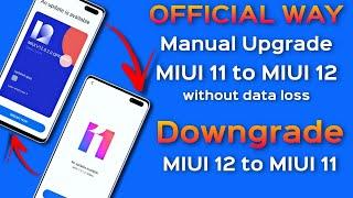 [Official Way] POCO X2 : Manual Upgrade (Update) MIU 12 | Downgrade MIUI 12 to MIUI 11