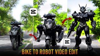 Instagram Trending Bike Robot Video Editing | Transform Video Editing Tutorial | Pixverse Ai