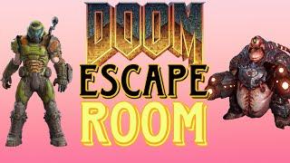 Ich spiele einen Doom Escape Room