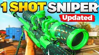 UPDATED Best 1 Shot Sniper in Warzone 3 [Best Katt AMR + Sniper Support Class]