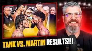 LUKE THOMAS: GERVONTA DAVIS vs FRANK MARTIN Results & Watchalong | Benavidez vs. Gvozdyk