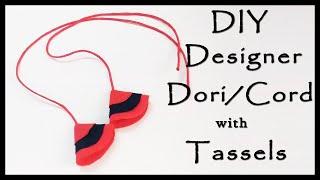 how to make Fabric Dori for button loops||Different And Easy Way To Make A Thin Dori