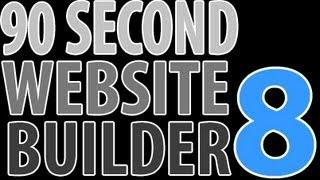 90 Second Website Builder - Video Page Intro