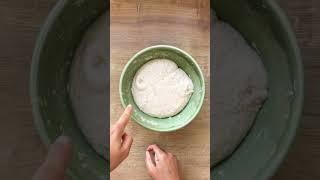 How to make sourdough bread, a really easy method called ‘backwards bread’ #sourdough #simplerecipe