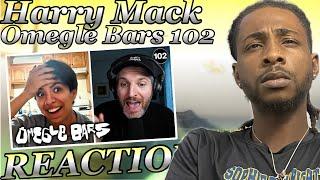 FIRST TIME REACTING TO Harry Mack Omegle Bars 102! I CAN'T BELIEVE HE SAID THAT!