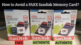 FAKE vs Original Sandisk Memory Card | How to tell the difference | Gadgets of Infinity
