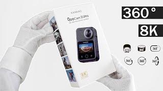 Epic 8K 360° Camera I Unboxing QooCam 3 Ultra