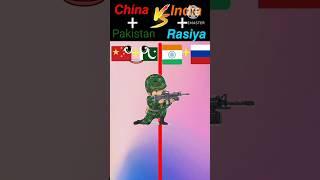 #China plus Pakistan versus India Russia? #shots