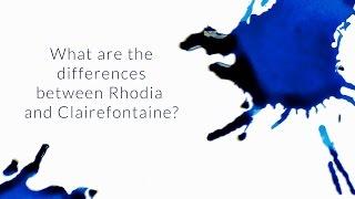 What Are The Differences Between Rhodia And Clairefontaine? - Q&A Slices