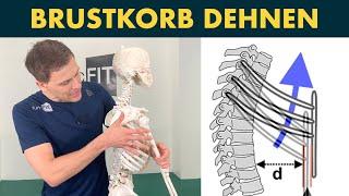 Brustkorb dehnen und Blockaden lösen mit 1 simplen Atemübung